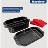 Karcher aliuminio keptuvė 8 7l su nepridegančia danga, juoda
