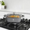 Karl Hausmann DIDELIS PUODAS INDUKCINIS DUJINIS GRANITINIS PUODAS 6,5L 28cm SU DANGIU PILKAS PUODAS