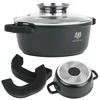 Karl Hausmann GRANITE POT GOOO MAKER 2,3L INDUKCINIAI DUJINĖLIAI su GREBLON DANGA