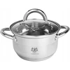 KARL HAUSMANN - Puodas - INDUKCIJA dujoms + dangtis - plieno - Ø 14 1,3 L