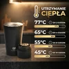 Karl Hausmann TERMINIS PUODĖLIS Termosas KARŠTI GĖRIMAI 400ml 12H-24H KAVOS ARBATA NENEKANČI