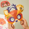 Karnavalinė kaukė - Popierinė kaukė SET OF 8 Mideer Masks Vakarėlis miške