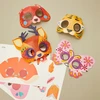 Karnavalinė kaukė - Popierinė kaukė SET OF 8 Mideer Masks Vakarėlis miške