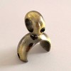 Karnizo laikiklis MINI, metalinis, send. aukso sp., Ø19 mm, 2 vnt.