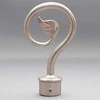 Karnizo užbaigimas LUCCA, metalinis, šv. matinės sidabro sp., Ø 16 mm, 2 vnt.