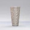 Karnizo užbaigimas VENEZIA, metalinis, mat. sidabro sp., Ø 19 mm, 2 vnt.