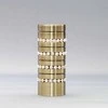 Karnizo užbaigimas VENEZIA, metalinis, send. aukso sp., Ø 19 mm, 2 vnt.