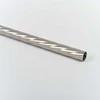 Karnizo vamzdis TWISTER, metalinis, susuktas, šv. matinio sidabro sp., 3 m, Ø 16 mm