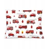 Karo COTTON HOME KIDS Cotton Pillowcase 50x60 cm, Baltas with Raudona Fire Trucks