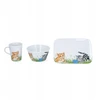 KAROLINA S-03572 VAIKŲ RINKINYS 3 ELEMENTŲ PORCELININĖS KATĖS