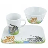 KAROLINA S-03572 VAIKŲ RINKINYS 3 ELEMENTŲ PORCELININĖS KATĖS