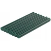 Karštų klijų pistoleto kasetės ŽALIOS 7 vnt. - 7 x 100 mm „pasidaryk pats“-GS0710GR/7