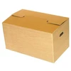 Kartoninė dėžė 60 x 30 x h30 cm, išmatavimai vidiniai, kartonas 4 mm, atlaiko iki 25 kg