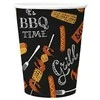 Kartoninės stiklinės BBQ Party Paw 250ml/8vnt.