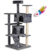 Pethaus Katės draskyklė pilka 130 cm DR-212 pilka