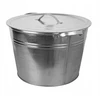 KATILAS, CINKUOTAS METALINIS PUODAS, 25L, Dangtis + Įdėklas