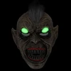 Partypal Kaukė Helovinui Goblinas tamsoje šviečiančiomis akimis