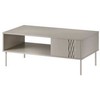 Cama Meble TRESSE suolas/stalas 110x60x40 kašmyro matinė spalva