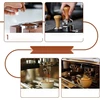 KAVOS tamperis 88X51MM NERŪDIJANČIO PLIENO TAMPERAS ESPRESSO BARISTA WDT