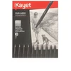 Kayet Fineliners: 10 vnt. juodo rašalo plonų rašiklių rinkinys