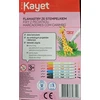 Kayet flomasteriai su antspaudais, 6 vnt.