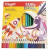 Kayet trójkampės spalvotos kreidelės, 24 vnt.