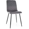 Signal Meble Kėdė Daren Velvet, tamsiai pilka