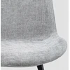Kėdė SILLA Pilka 52x60x83,5 cm HOMLA