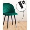 Kėdė Viking Glamour 78 x 48 x 44 cm, žalias