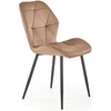 KĖDĖ VIRTUVEI VALGAMOJO SVETAINEI K453 BEIGE VELVET HALMAR