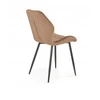 KĖDĖ VIRTUVEI VALGAMOJO SVETAINEI K453 BEIGE VELVET HALMAR