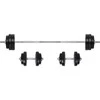 Keičiamo svorio hantelių ir štangos rinkinys inSPORTline BS08 3–50 kg