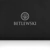 Kelioninė kosmetinė su kabliuku, Betlewski, Compact, juoda, unisex, kodūra, 24 x 17,5 x 12 cm