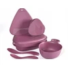 Kelioninės virtuvės rinkinys Light My Fire Outdoor MealKit 2.0 mistypurple