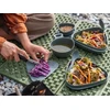 Kelioninės virtuvės rinkinys Light My Fire Outdoor MealKit 2.0 mistypurple