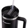 Kelioninis puodelis INSPORTLINE Misakafi Tumbler 1200ml Juoda