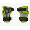 Kelių, riešų ir alkūnių apsaugos SMJ Sport BS-P003 Junior, žalios, juodos