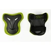 Kelių, riešų ir alkūnių apsaugos SMJ Sport BS-P003 Junior, žalios, juodos