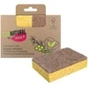 Kempinėlės su šiurkščia puse Cellulose York Eco Natural 10x7x2.5cm/2vnt.