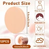 KEMPINĖS 12 Vnt. APVALIOSIOS KOSMETIKOS VEIDO MAKIAŽUI SOFT FLEXIBLE