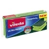 VILEDA Ultra Fresh kempinės, 3 vnt. – antibakterinės kempinės su apsauga nuo nemalonių kvapų.