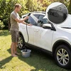 KEMPINGAS TURISTINIS DUŠAS ELEKTRINIS SIURBLIS LCD 2400 MAH Akumuliatorius