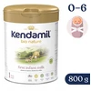 Kendamil 1 Initial Bio Nature modifikuotas pienas 800g Be žuvų taukų