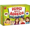 Kangur Gry „Kengūros“ stalo žaidimas „Kids vs. Parents Puns“.