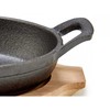 Kinvara Kepimo indas kalioji geležis su bambukiniu padėklu 22x12x5 cm (max 260C) 64308