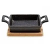 Kinvara Kepimo indas kalioji geležis su bambukiniu padėklu 18,5x14x5 cm (max 260C) 64306