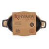 Kinvara Kepimo indas kalioji geležis su bambukiniu padėklu 22x12x5 cm (max 260C) 64308
