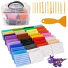 Kepimo plastilinas BEDEE 39 Vnt 25g Su įrankiais ir knyga vaikams
