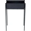 Dm_Grill Grilis DM Grilis, juoda, 27 cm