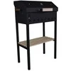 Abas Smokehouse Kepsninė su dangčiu ir termometru Abas 90x36x75cm 1 grotelės